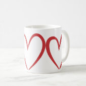 Love design mug  kaffeetasse (VorderseiteRechts)