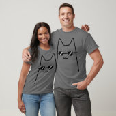 LOVE design power of love CAT friend T-Shirt (Unisex)