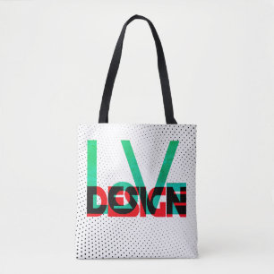 Love Design - Retro Color Mix II Edition Tragetasc Tasche