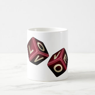 love dice kaffeetasse