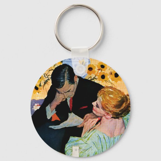 Love Dies Slowly Schlüsselanhänger (Vorderseite)