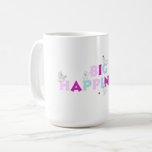 love dog kaffeetasse (Vorderseite Links)