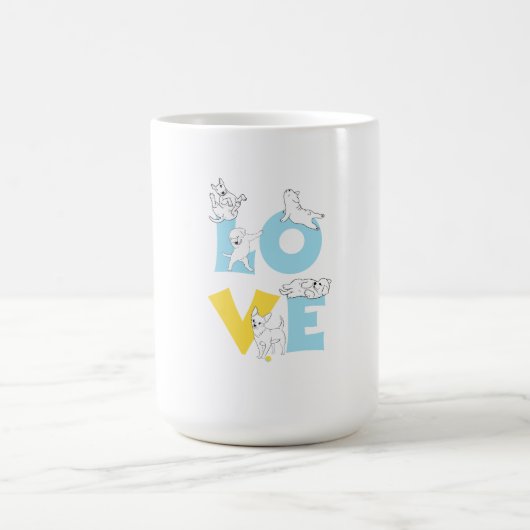love dog kaffeetasse (Mittel)