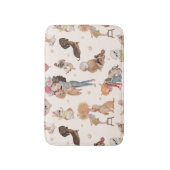 Love Dogs Badematte (Vorderseite Vertikal)