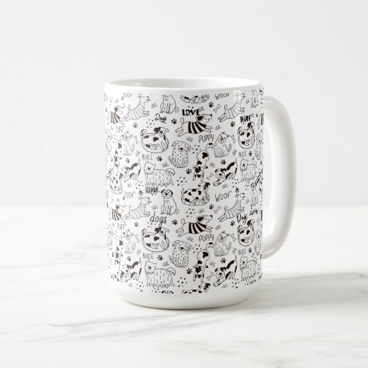 Love Dogs Kaffeetasse (VorderseiteRechts)