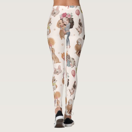 Love Dogs Leggings (Rückseite)