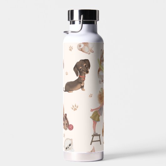 Love Dogs Trinkflasche (Rechts)