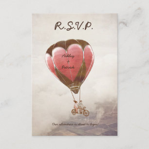 LOVE DREAM Hochzeit RSVP Einladung