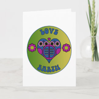 Love Earth Greeting Card Karte