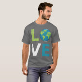 Love Earth World Love and Save friend T-Shirt (Vorne ganz)