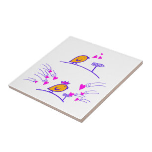 LOVE ECHO - Comic Birds Tweetlercools 3 Fliese
