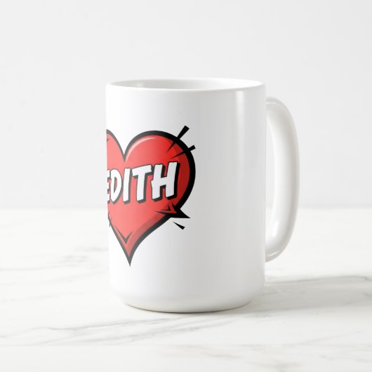 Love Edith Kaffeetasse (VorderseiteRechts)