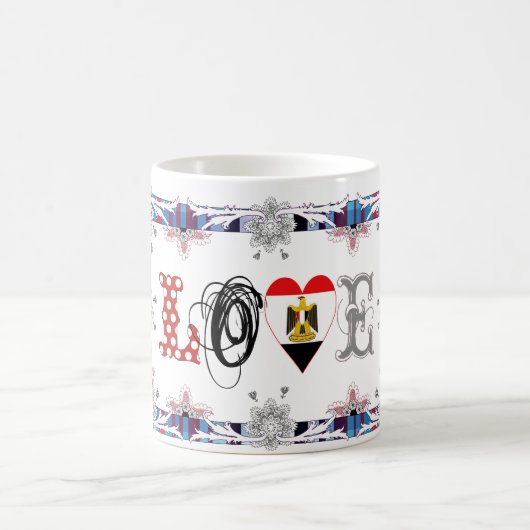 Love Egypt Kaffeetasse (Mittel)