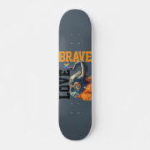 LOVE × ELEPHANTS - Custom Skateboard (Vorne)
