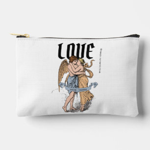 Love Embrace – Romantische Paar-Illustration Zubehörtasche
