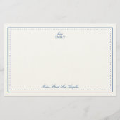 Love, Emily Notepad Briefpapier (Vorderseite)