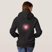 Love Energy Hoodie  (Schwarz voll)