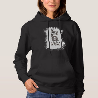 Love Espresso Barista Latte Saying Coffee Hoodie