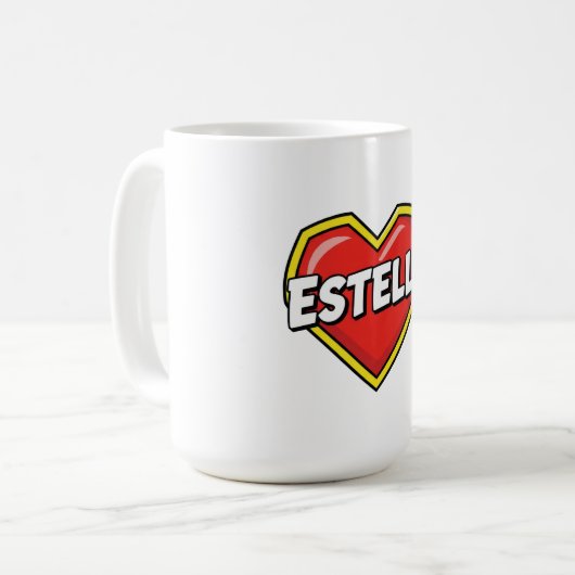 Love Estelle Kaffeetasse (Vorderseite Links)