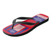 LOVE EXPERIMENTAL USA FLAG STARS BY MASANSER BADESANDALEN (Schrägansicht)