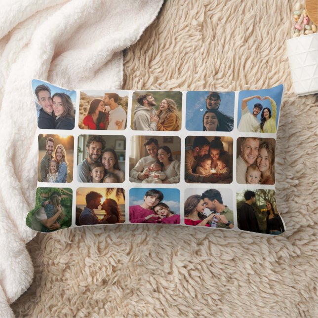 Love & Family Personalized Pillow – Perfect Gift Lendenkissen (Decke)