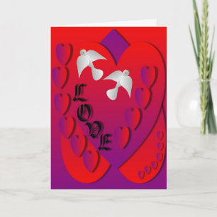 Love Feiertagskarte