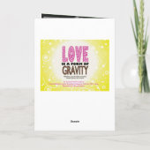 LOVE FEST KARTE (Rückseite)