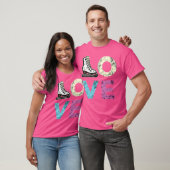 Love Figure Skating For Ice Skating Girls T-Shirt (Unisex)