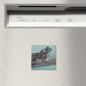 Love Fleeing, 1883-84 Magnet (In Situ (Geschirrspüler))