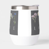 LOVE Floral – Romantischer botanischer Druck (Links)