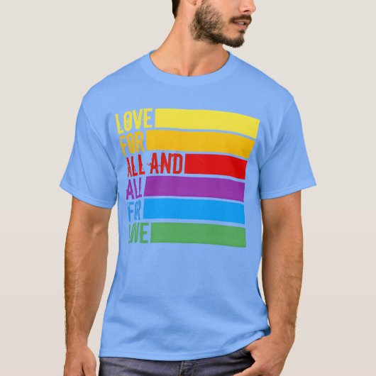 Love for all and all for love boy T-Shirt (Vorderseite)