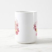 Love for Cats Mug – Cute Floral Kitten Coffee Cup  Kaffeetasse (Mittel)