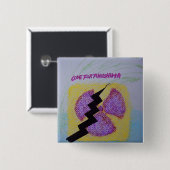 LOVE FOR  FUKUSHIMA BUTTON (Vorne & Hinten)