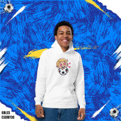 Love for soccer kawaii anime design hoodie