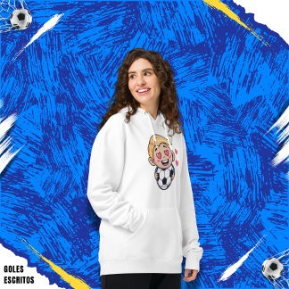 Love for soccer kawaii anime design hoodie