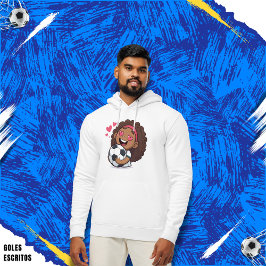 Love for soccer kawaii anime design hoodie