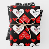 Love For Valentine's Day Geschenkpapier Set (Beispiel)