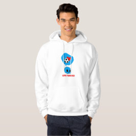 Love forever football hoodie
