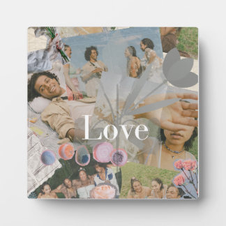 Love Fotoplatte