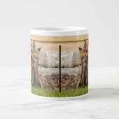 Love Fox Kits Jumbo-Tasse (Vorderseite)