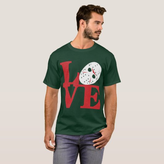 LOVE Friday the 13th T-Shirt (Vorne ganz)