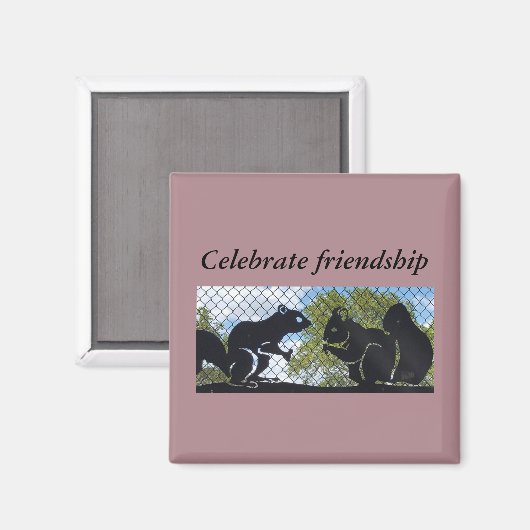 Love Friendship Magnet (Vorderseite/Rückseite)