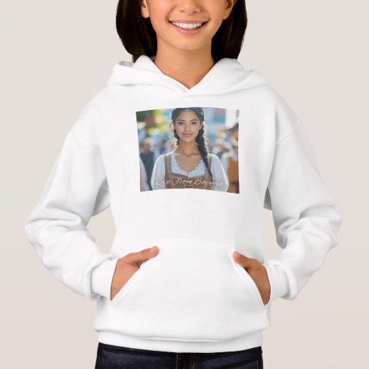LOVE FROM BAVARIA HOODIE (Vorderseite)