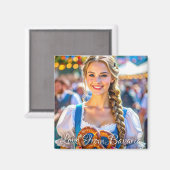 LOVE FROM BAVARIA MAGNET (Vorderseite/Rückseite)