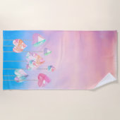 Love from Heaven Strandtuch (Vorderseite)