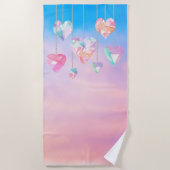 Love from Heaven Strandtuch (Vorderseite)