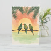 Love from the yard einladung (Stehend Vorderseite)