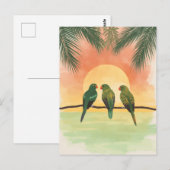 Love from the yard postkarte (Vorne/Hinten)