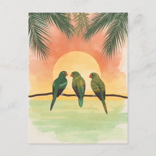 Love from the yard postkarte (Vorderseite)