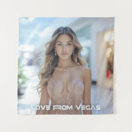 LOVE FROM VEGAS WANDTEPPICH